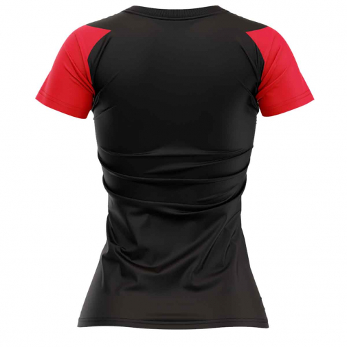 McKvr Portugal National Team GAA Core Pro Tech Tee - Womens - Black/Red McKvr Portugal National Team GAA Core Pro Tech Tee - Womens - Black/Red
