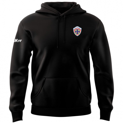McKvr Portugal National Team GAA Core Pro Cotton Hoodie - Youth - Black