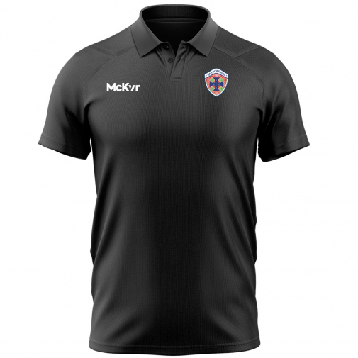 McKvr Portugal National Team GAA Core Pro Polo - Adult - Black